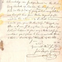 John Taylor Gilman to John Langdon